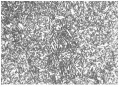 45鋼螺栓調(diào)質(zhì)處理金相組織500×